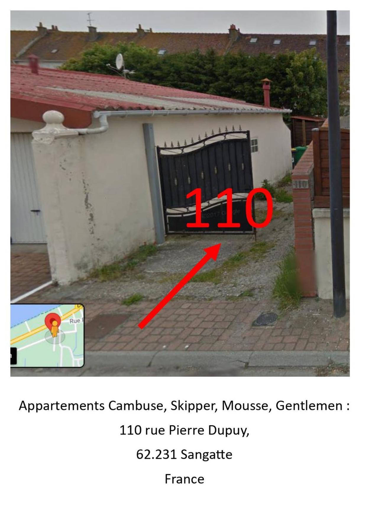 Appartement Sangatte Cambuse Bagian luar foto